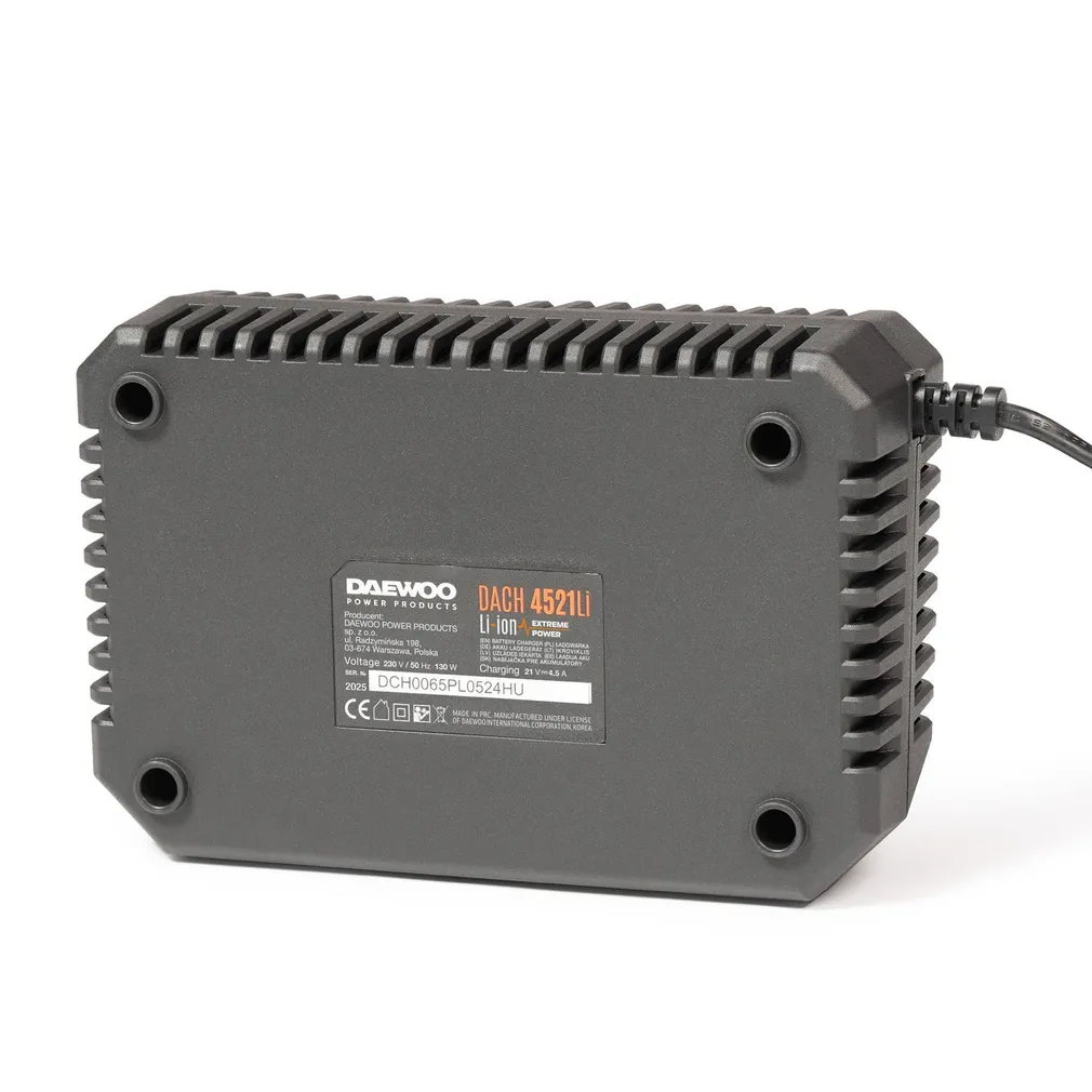 KIIRLAADIJA DAEWOO 21V 4,5 A DACH 4521LI