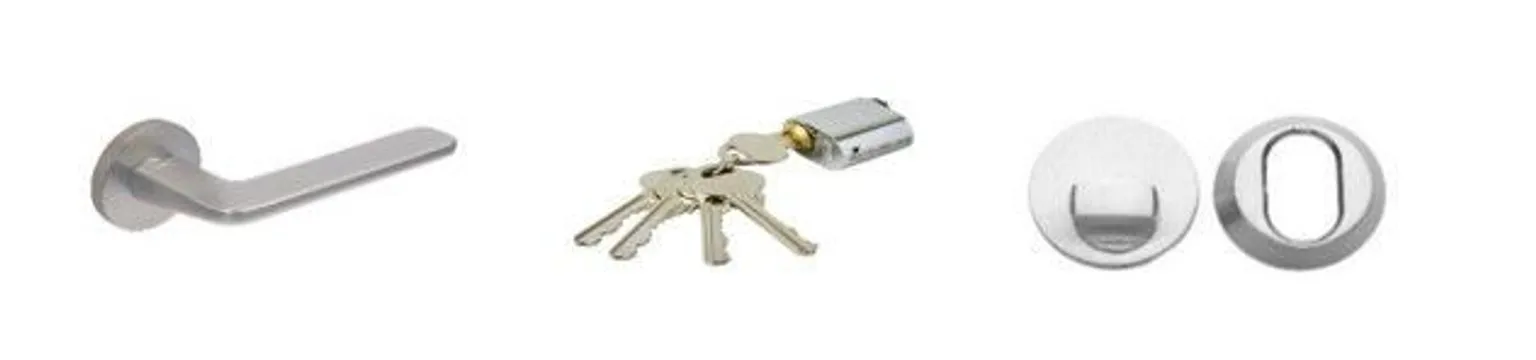 KÄEPIDEMEKOMPLEKT INOVO ATLANTA 187/701/NORD 16-18MM MATT