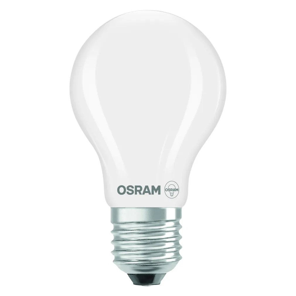 LED LAMP OSRAM RETROFIT CLASSIC A 5,9W 827 FROSTED E27 2TK PAKIS