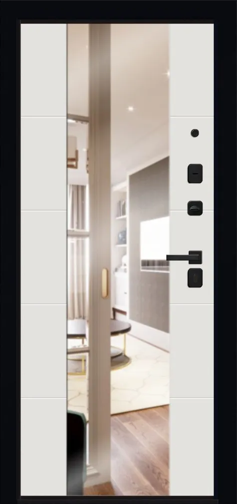 METALLUKS LAROSSA LAR-4 MDF/MDF 860X2050 VASAK