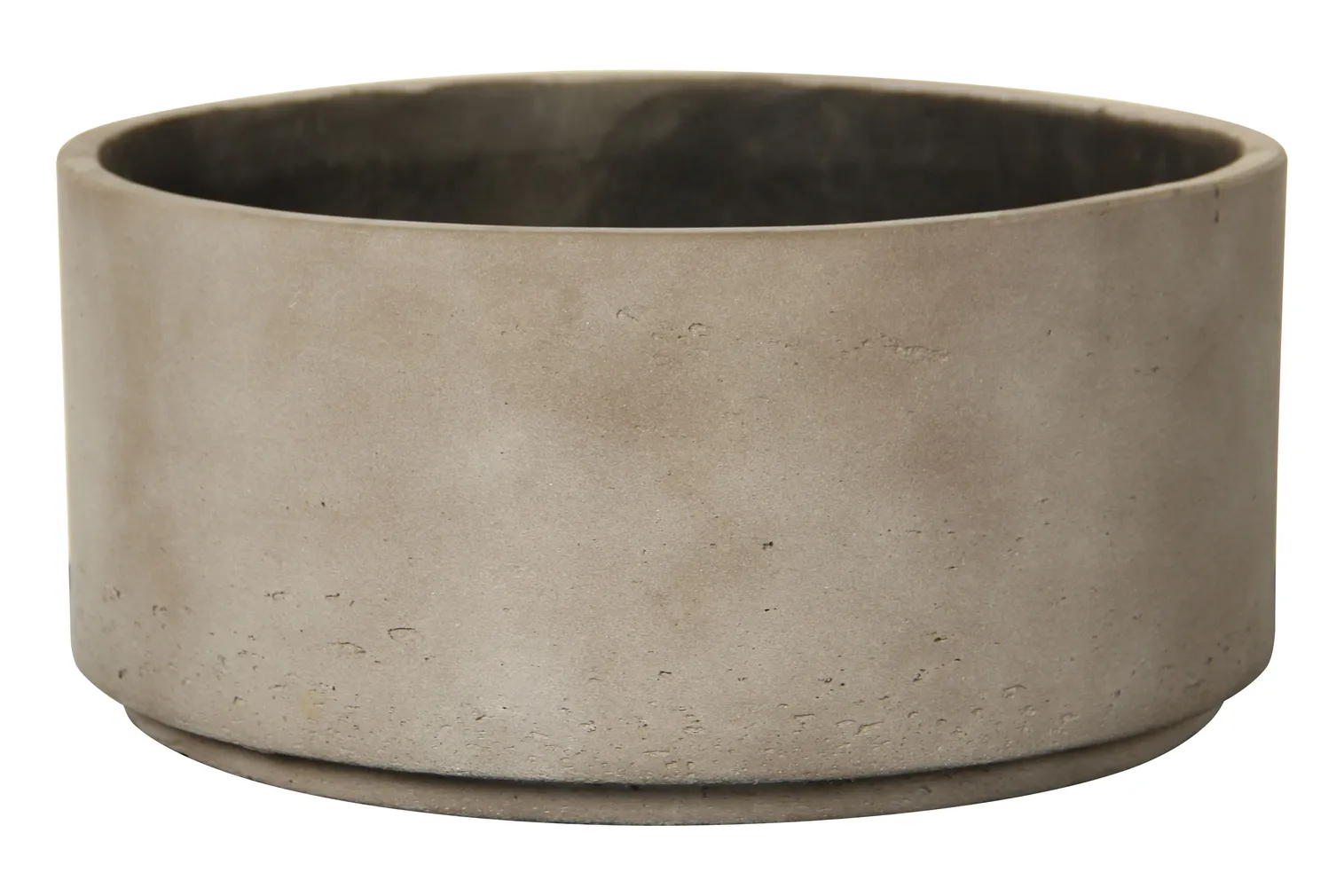 ÜMBRISPOTT RO CEMENT 39X18CM PRUUN