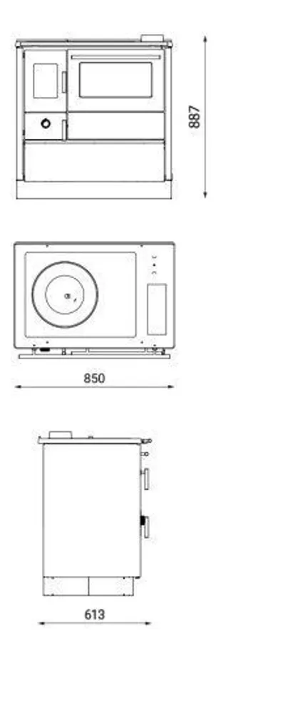 PUUPLIIT ALFA 85 KLAASUKSEGA PUNANE PAREMAKÄELINE 7KW