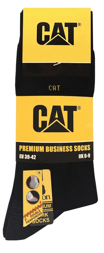 TÖÖSOKID CAT BUSINESS AV1006 MUST 39/42, 3 PAARI PAKIS