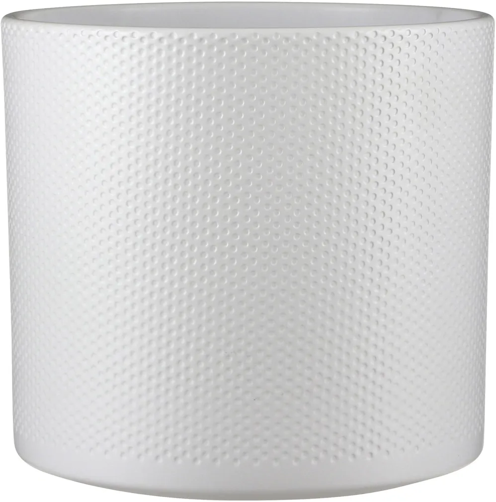 ÜMBRISPOTT MICA DECORATIONS ERA Ø28CM VALGE