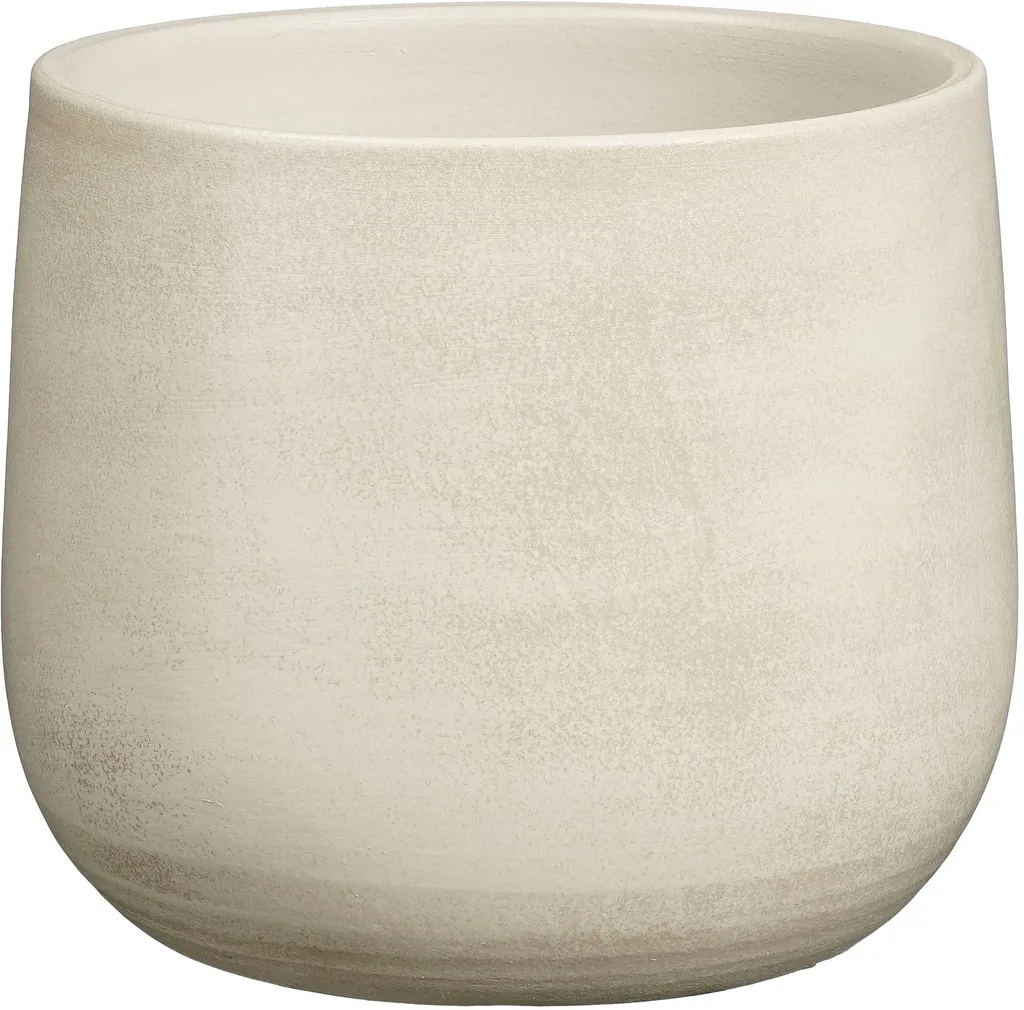 ÜMBRISPOTT MICA DECORATIONS SEVILLA Ø19CM VALGE