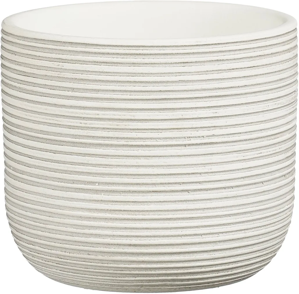 ÜMBRISPOTT MICA DECORATIONS SAMUEL Ø18CM VALGE