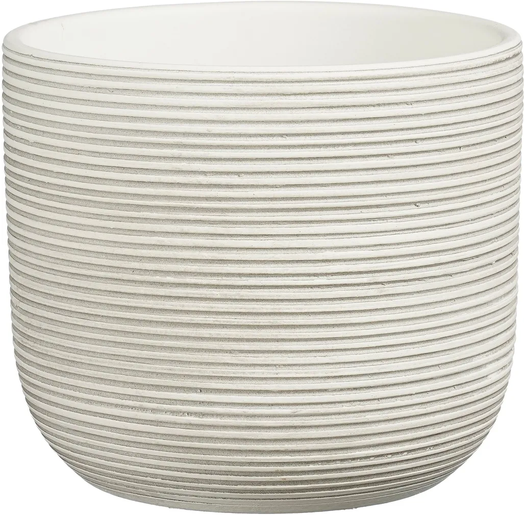 ÜMBRISPOTT MICA DECORATIONS SAMUEL Ø22CM VALGE