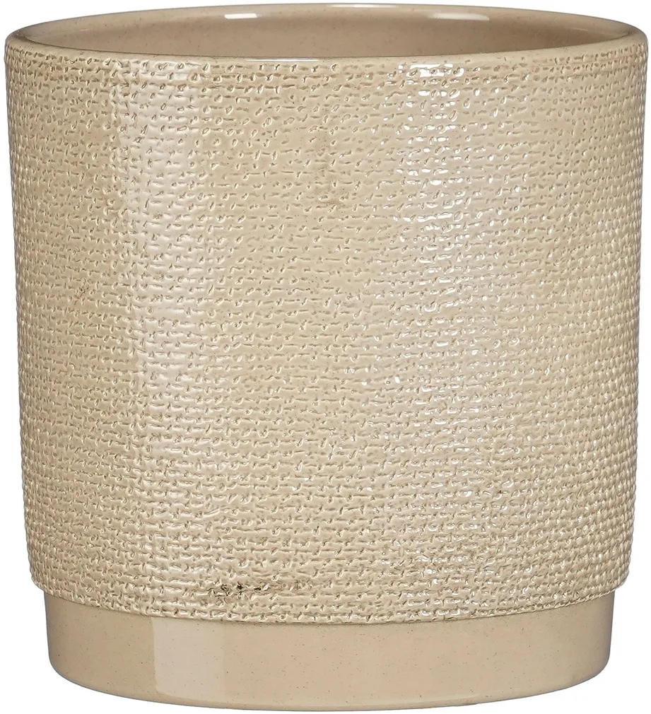 ÜMBRISPOTT MICA DECORATIONS MAXIM Ø13CM BEEZ