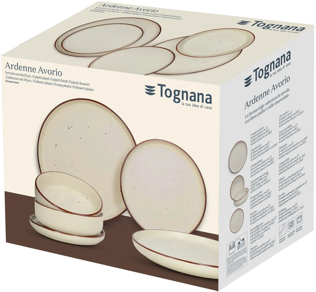 LAUANÕUDE KOMPLEKT TOGNANA URBAN ARDENNE 18-OSALINE