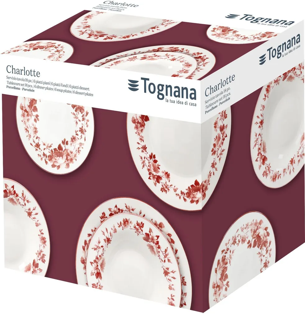 LAUANÕUDE KOMPLEKT TOGNANA NEW CHARLOTTE 18-OSALINE