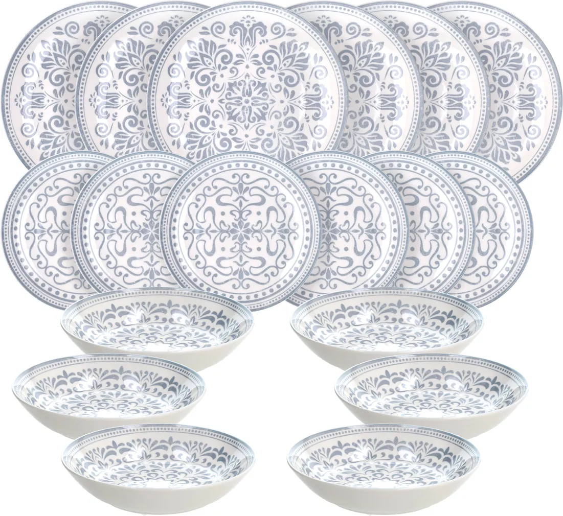 LAUANÕUDE KOMPLEKT TOGNANA ARABASQUE 18-OSALINE