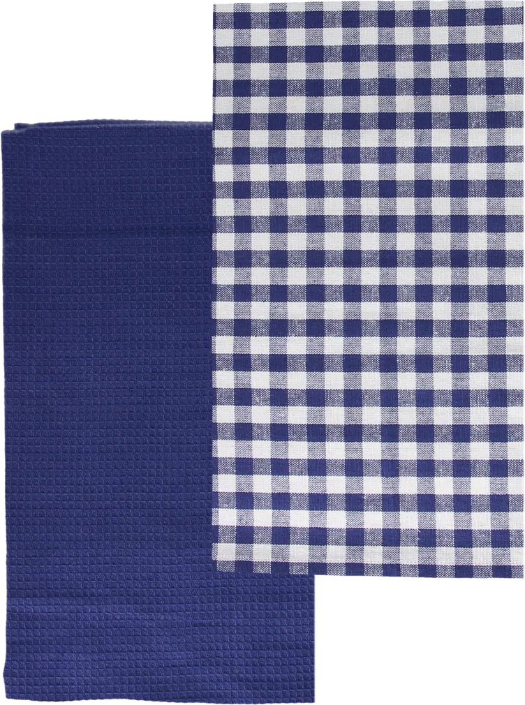 KÖÖGIRÄTIKUD FONTEBASSO 50X70CM VICHY SININE 2TK PAKIS