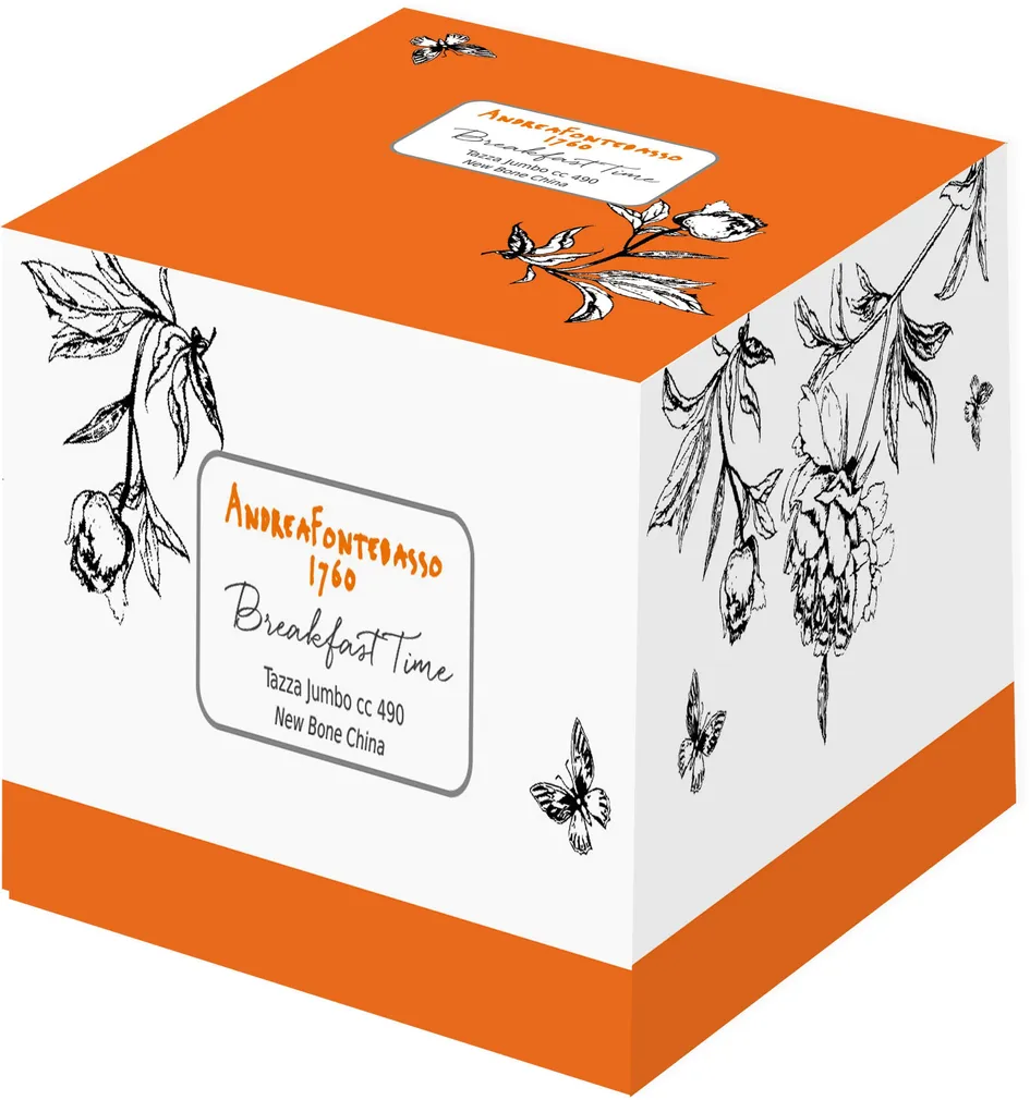 TASS FONTEBASSO JUMBO 490ML ORANŽ