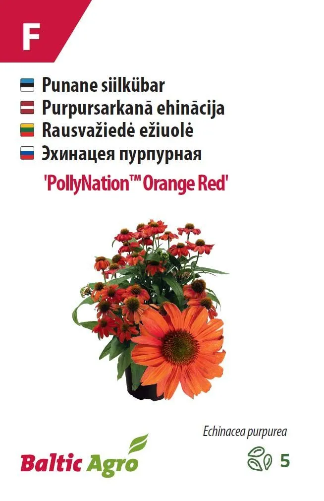 SIILKÜBAR BALTIC AGRO "POLLYNATION™ ORANGE RED"