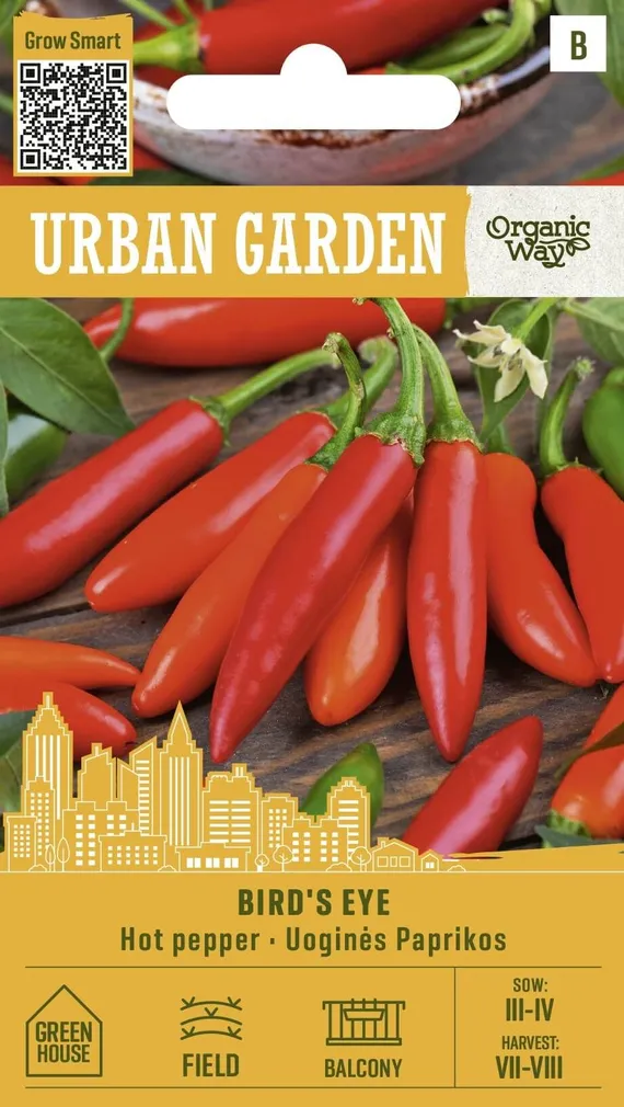 TŠILLI PIPAR BIRDS EYE