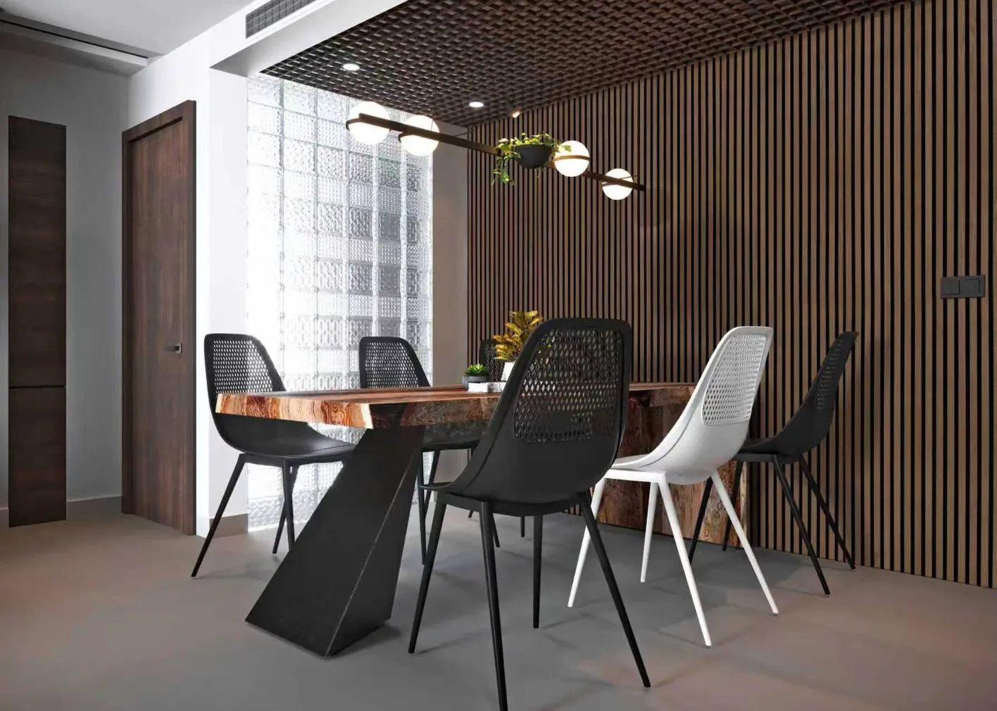 SEINAPANEEL AKUSTILINE, ÕLITATUD TAMM 22X605X2440MM