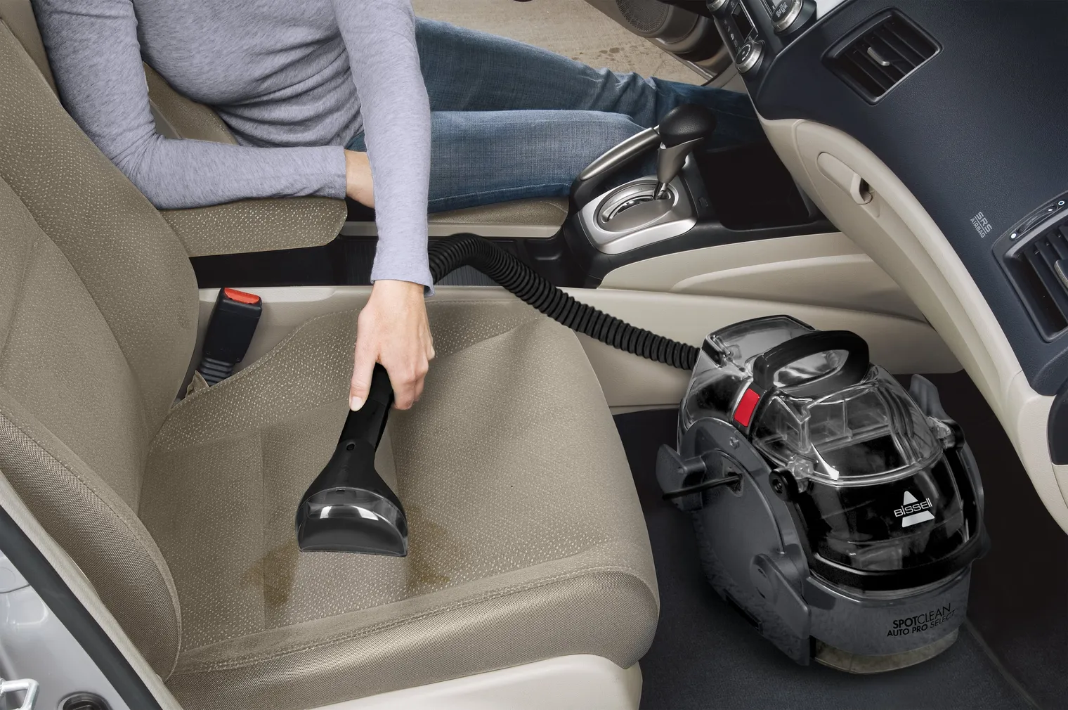 KÄSITOLMUIMEJA BISSELL SPOTCLEAN AUTO PRO SELECT 750W MUST/TITAAN