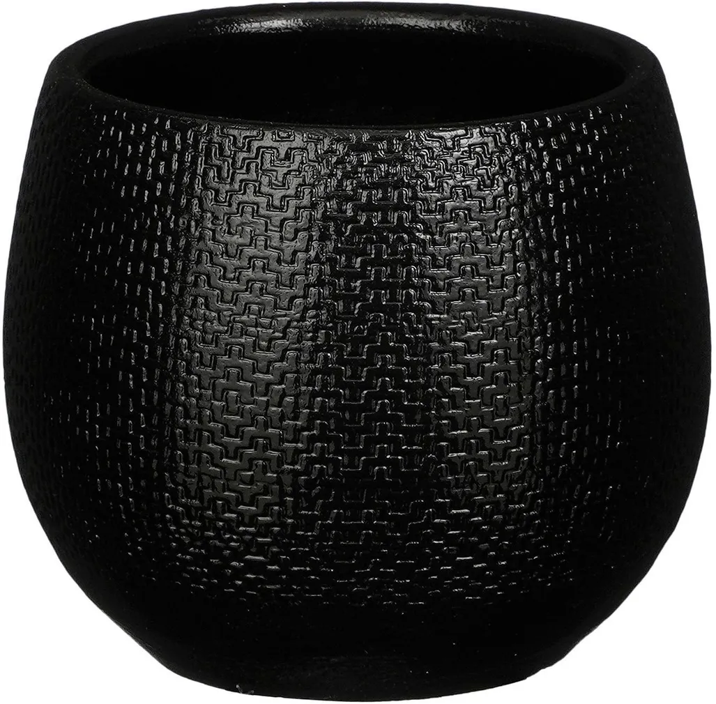 ÜMBRISPOTT MICA DECORATIONS PORTO Ø15CM MUST