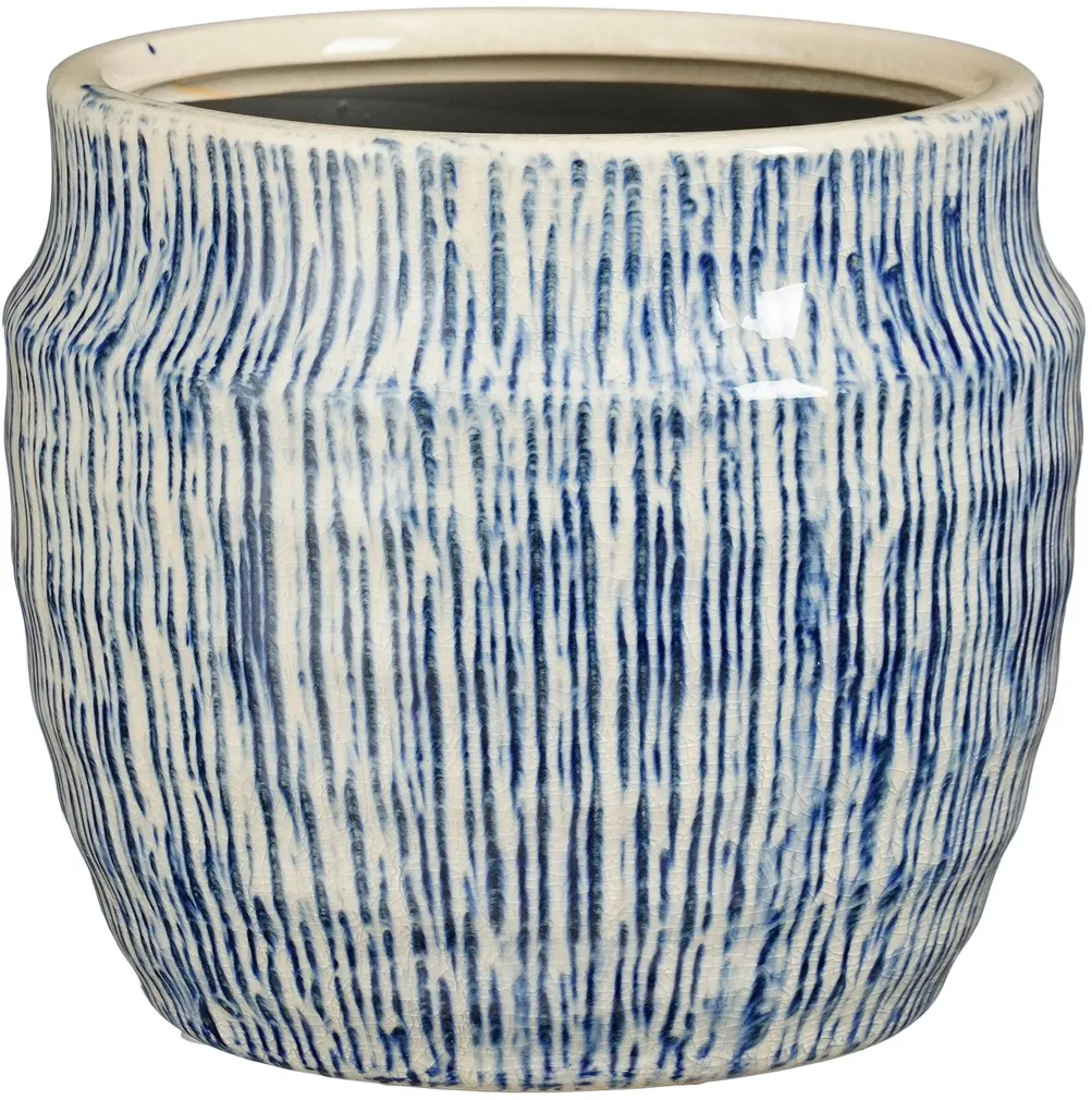 ÜMBRISPOTT MICA DECORATIONS MARTHA Ø14,5CM SININE