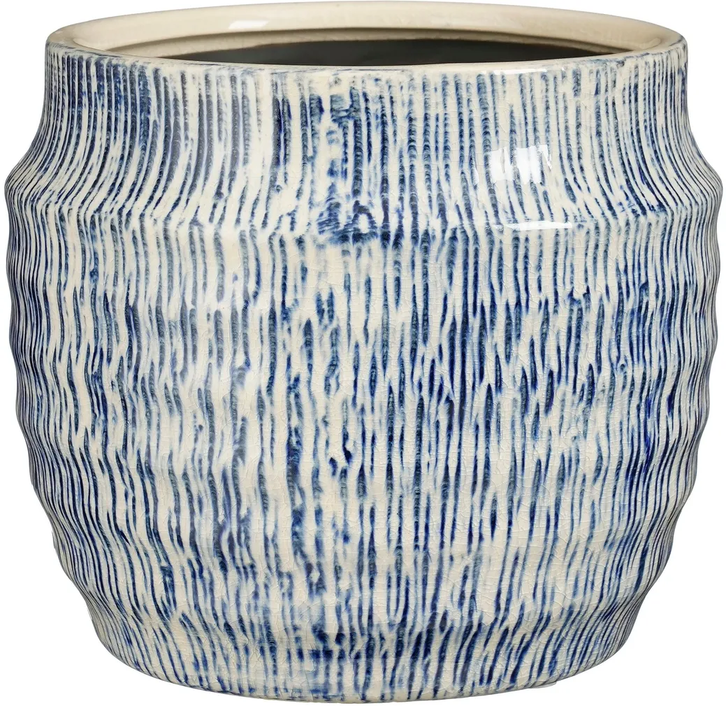 ÜMBRISPOTT MICA DECORATIONS MARTHA Ø17CM SININE