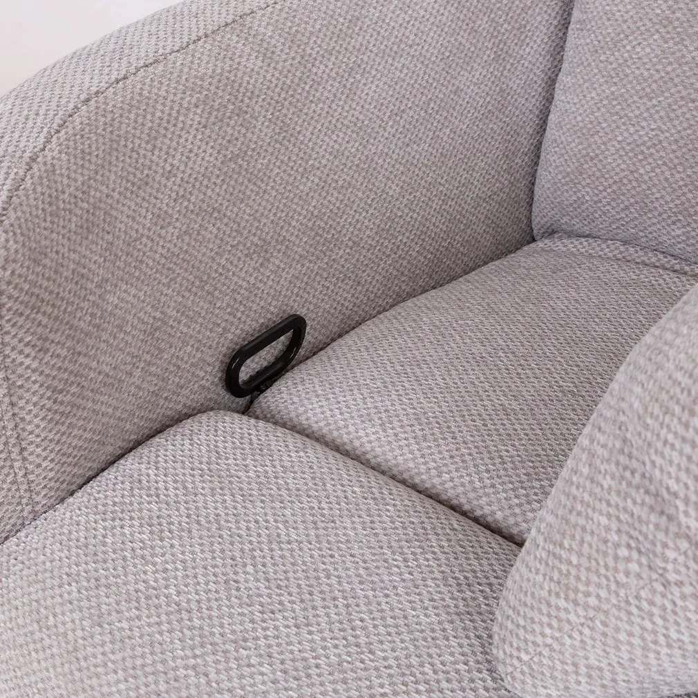 TUGITOOL STINA KIIKUV JA PÖÖRLEV MANUAALNE RECLINER, HALL