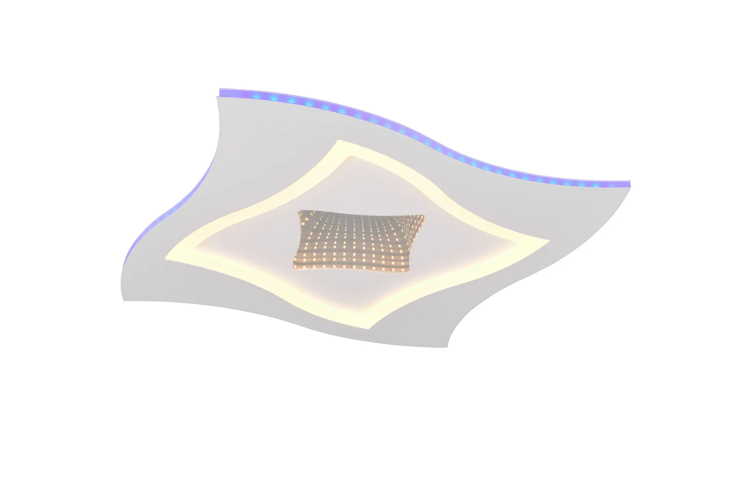 PLAFOON TRIO KLINT LED VALGE MATT RGB