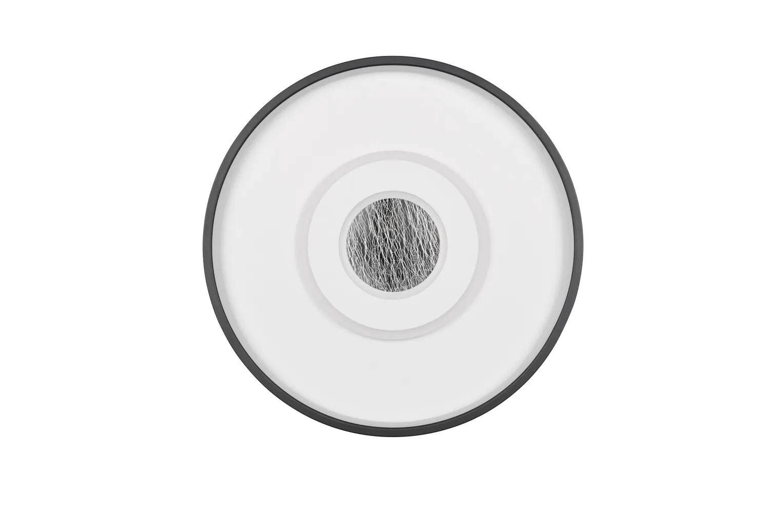 PLAFOON TRIO NAZAR LED 40CM VALGE MATT/MUST MATT