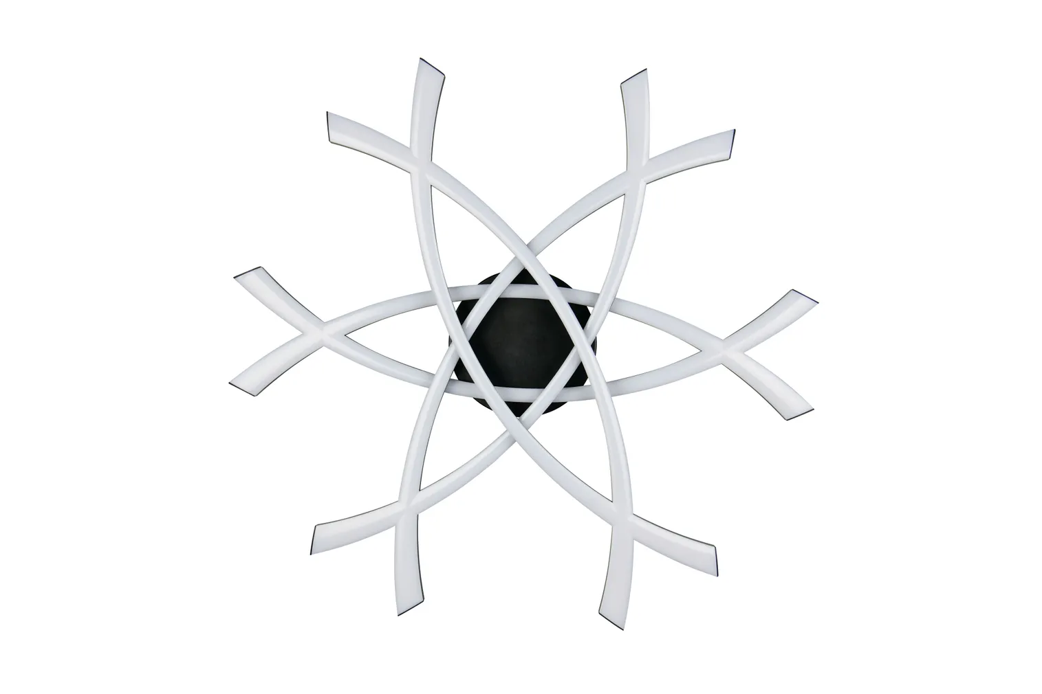 PLAFOON TRIO POLLOCK LED 62X59CM MUST MATT