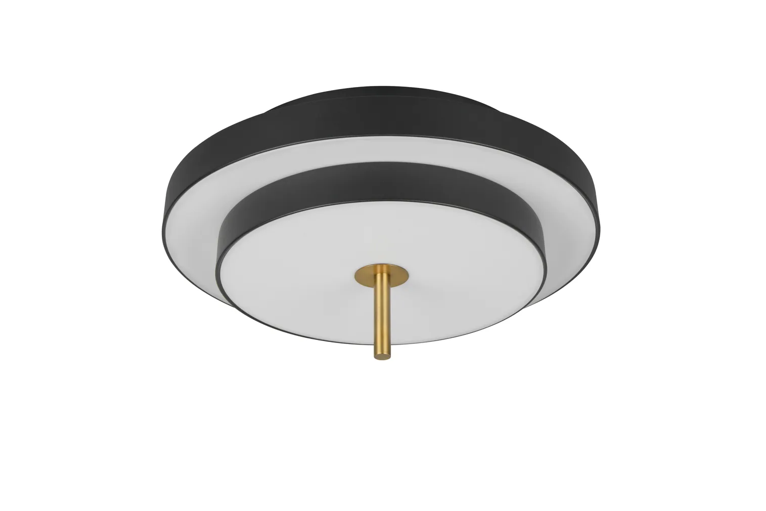 PLAFOON TRIO KEATON LED 40CM MUST MATT/MESSING