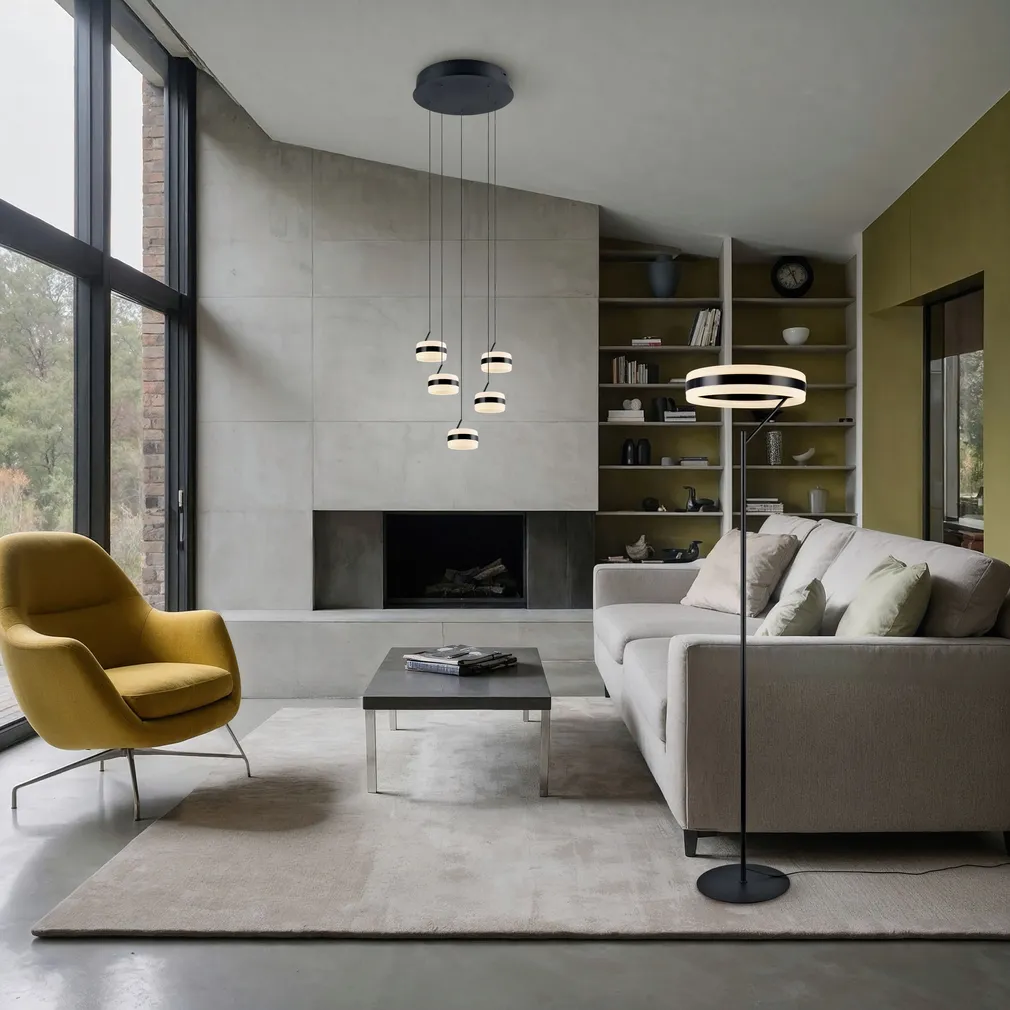 PÕRANDALAMP TRIO DIOS LED MUST MATT