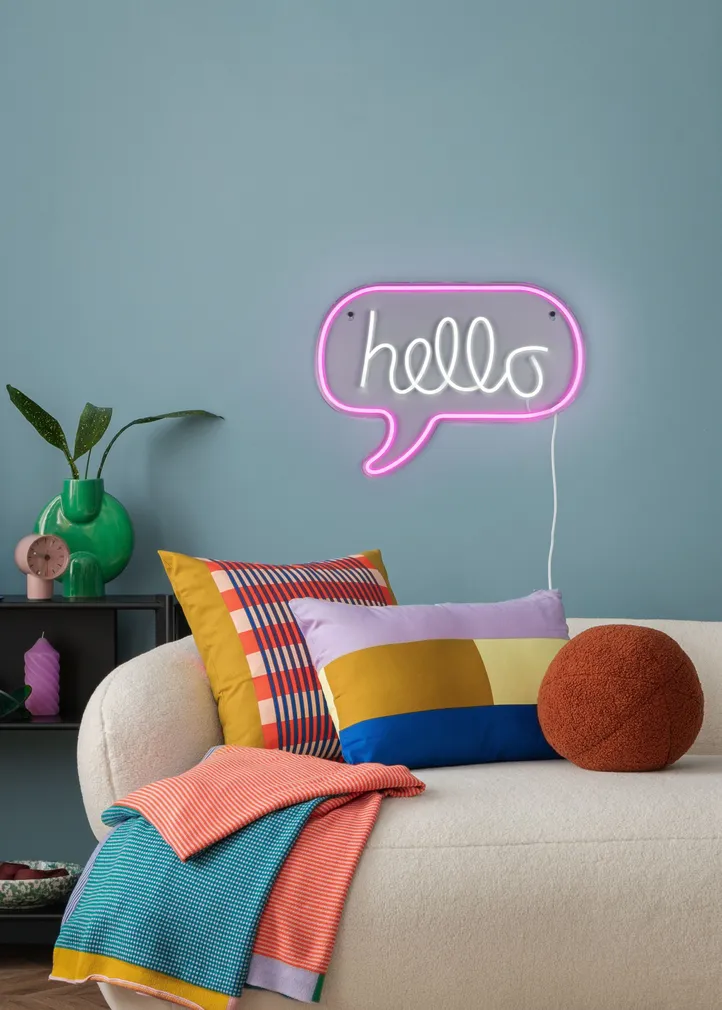 SEINALAMP TRIO HELLO LED NEON
