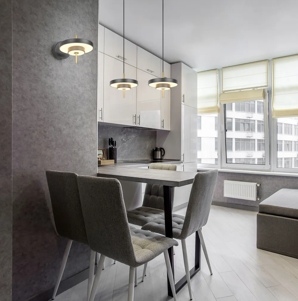 SEINALAMP TRIO KEATON LED MUST MATT/MESSING