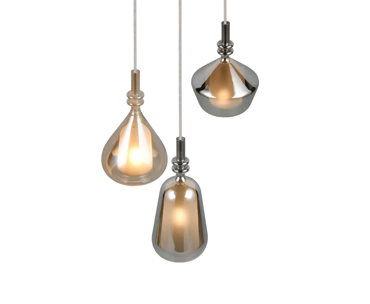 LAELAMP TRIO ALDEA E14 MEREVAIK/KROOM