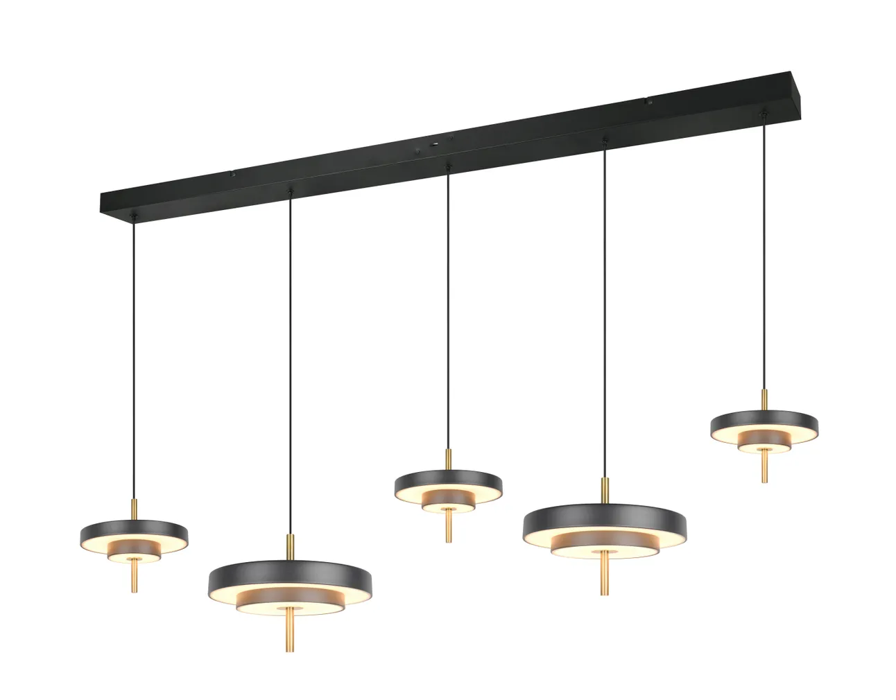 LAELAMP TRIO KEATON LED MUST MATT/MESSING