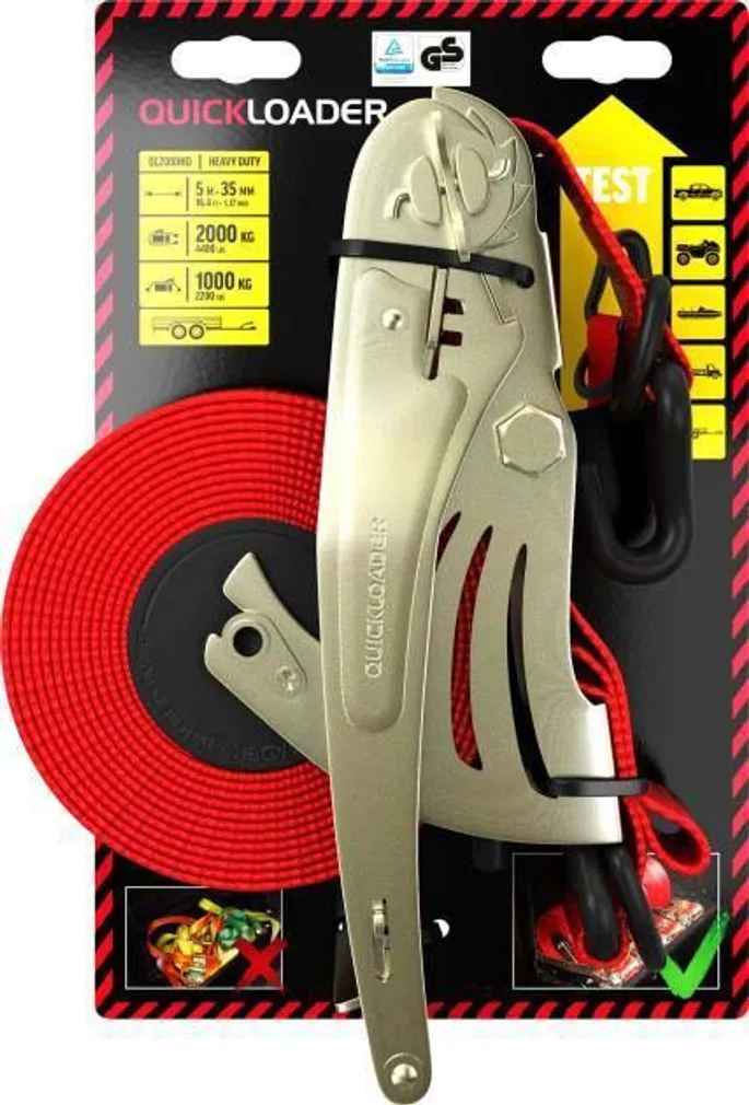 KOORMARIHM QUICKLOADER RETRACTABLE QL2000HD 5MX35MM 2000KG