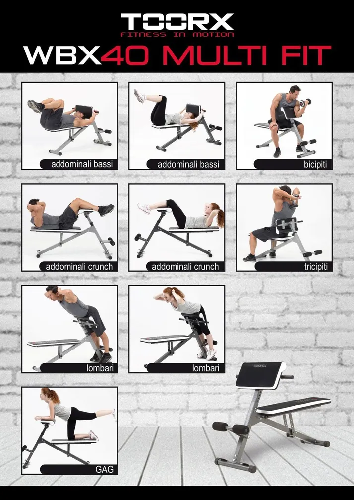 TREENINGPINK TOORX WBX40 MULTIFIT