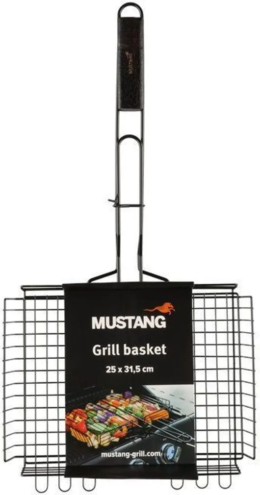 GRILLREST MUSTANG 25X32CM, MUST