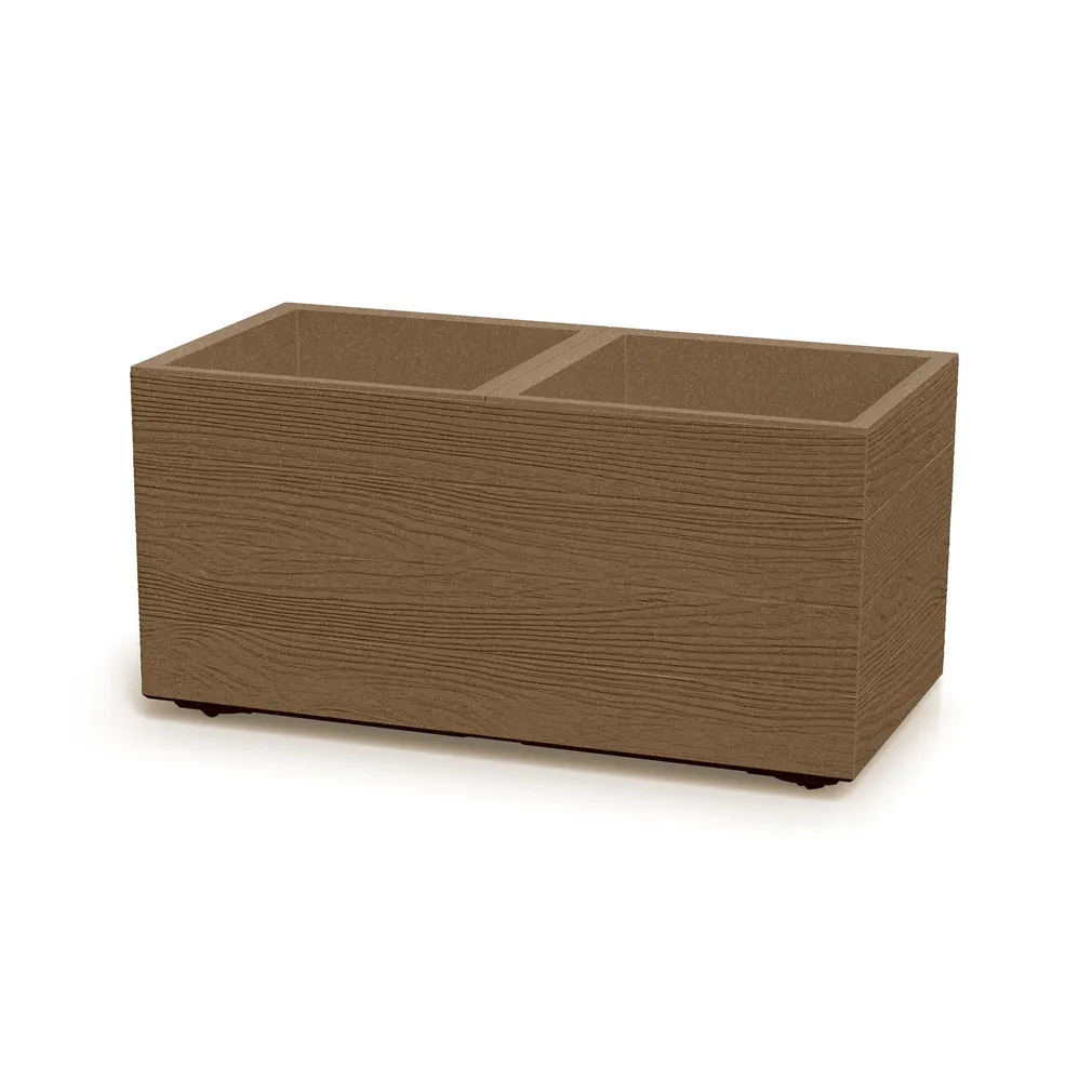 LILLEPOTT PROSPERPLAST MADERA 77X38,5X37CM NATURAALNE