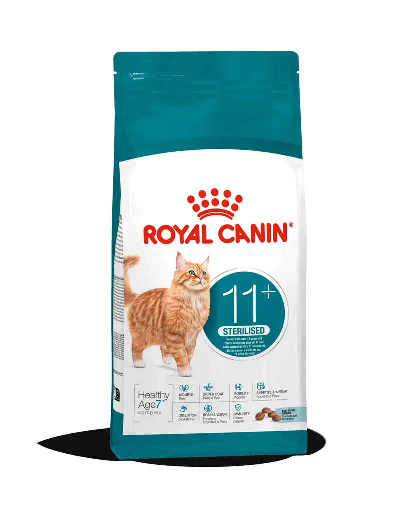 KUIVTOIT STERILISEERITUD KASSIDELE ROYAL CANIN AGEING 11+, 0,4KG