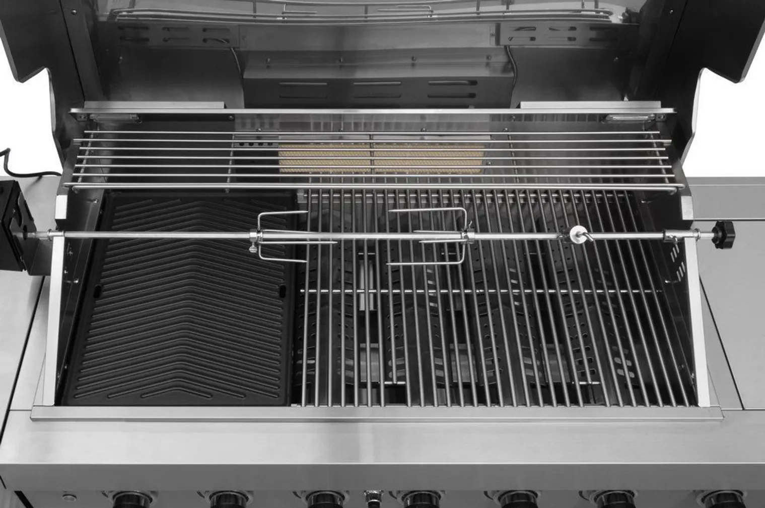 VÄLIKÖÖK GAASIGRILLIGA MUSTANG AMETIST 27,7KW 6+2 PÕLETIGA