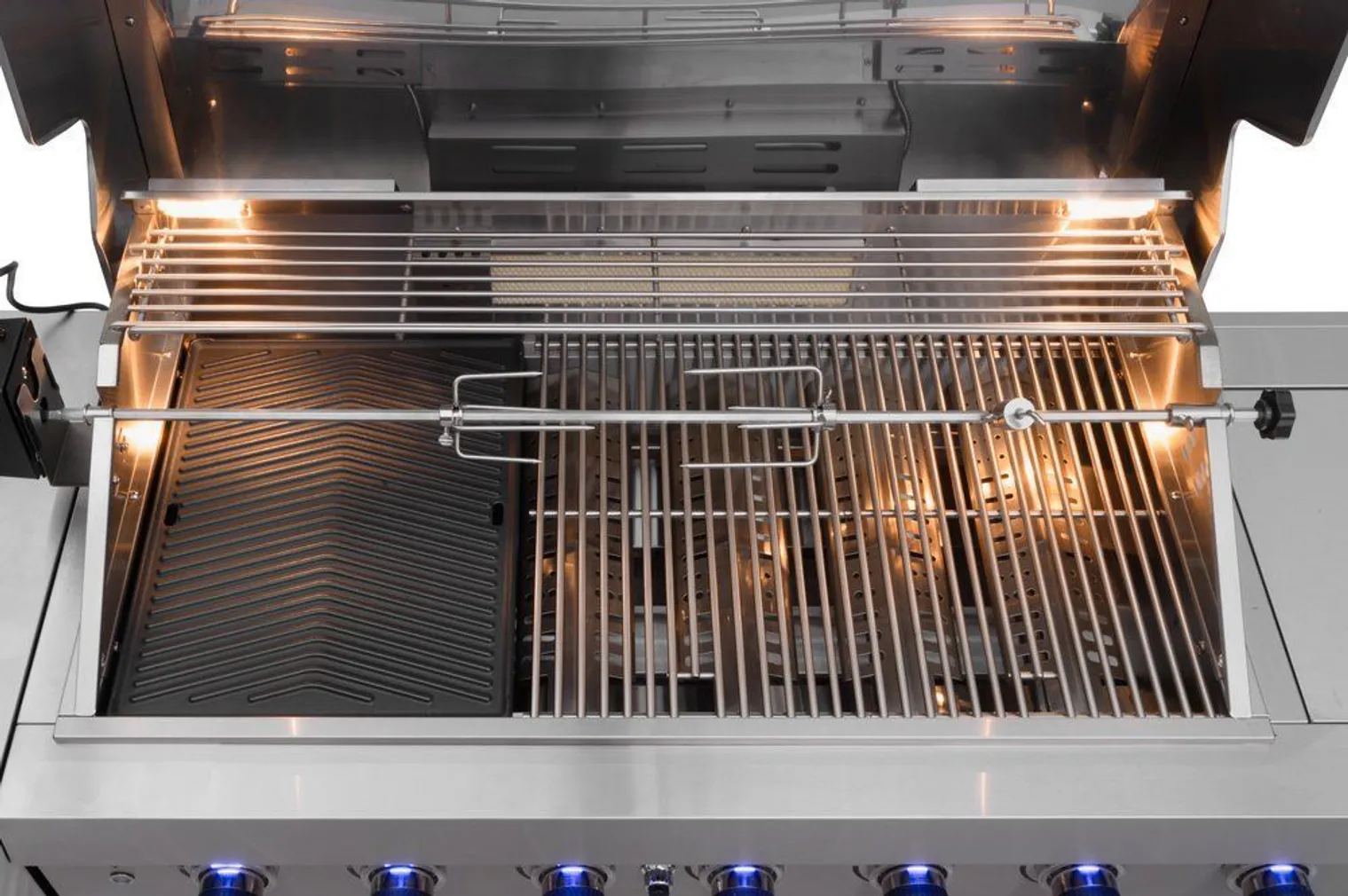 VÄLIKÖÖK GAASIGRILLIGA MUSTANG AMETIST 27,7KW 6+2 PÕLETIGA