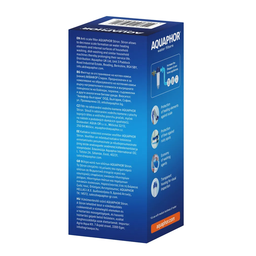 PESUMASINA EELFILTER AQUAPHOR STIRON