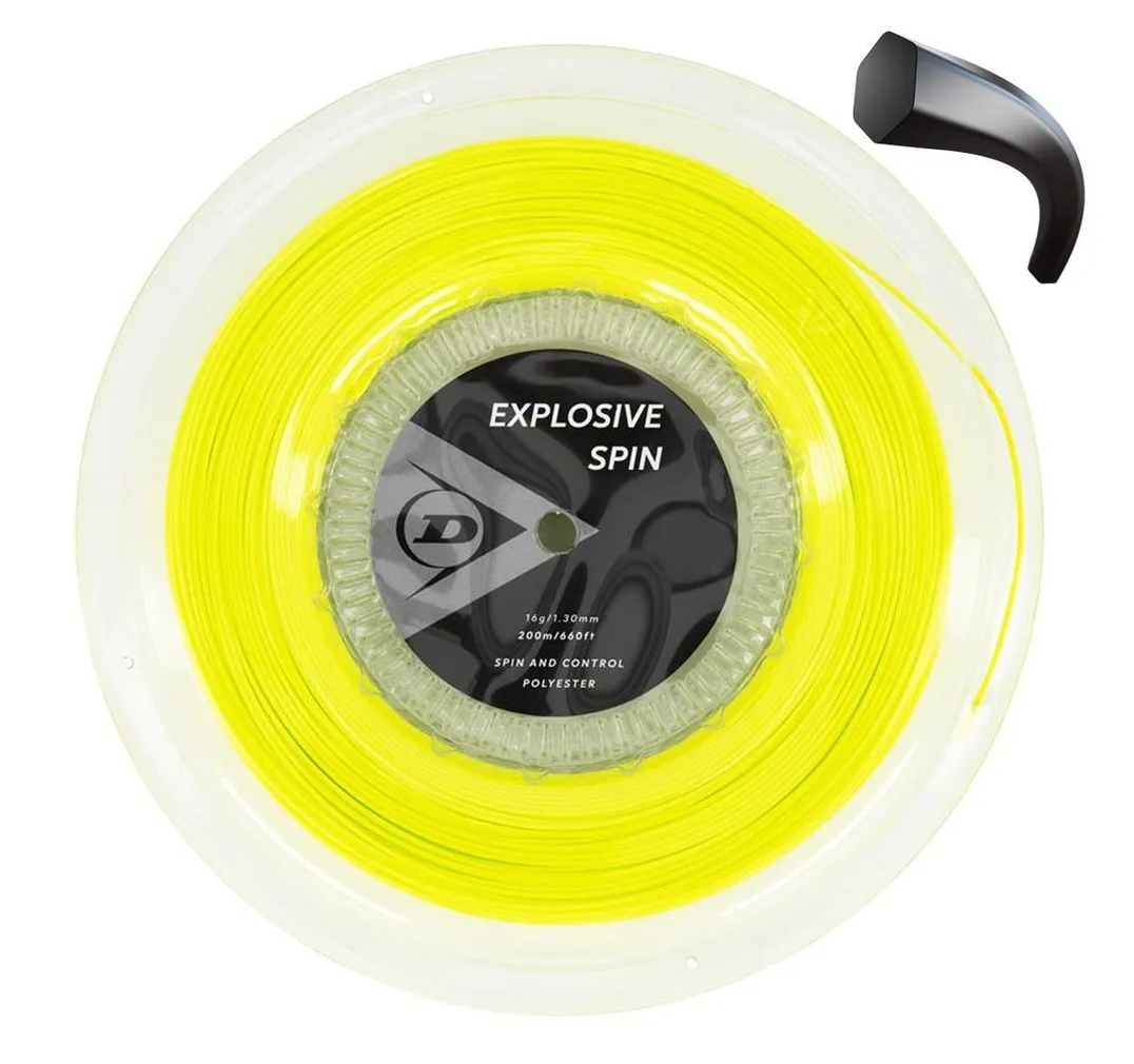 TENNISEREKETI KEELED EXPLOSIVE SPIN KOLLANE 16G/1,30MM 200M