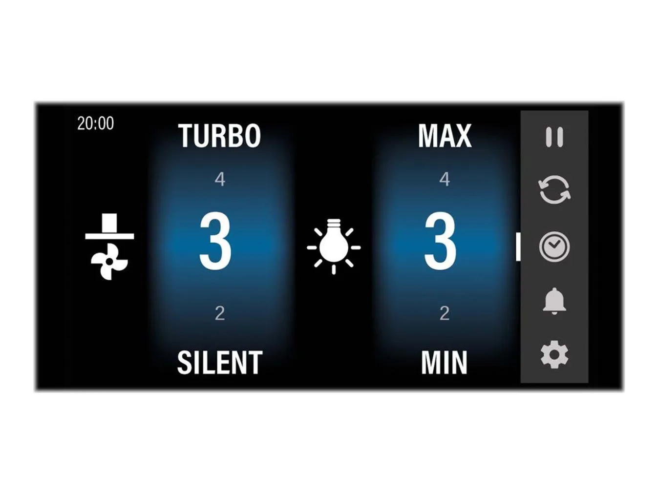 ÕHUPUHASTI CATA GOYA PRO 90 BK 842M³/H