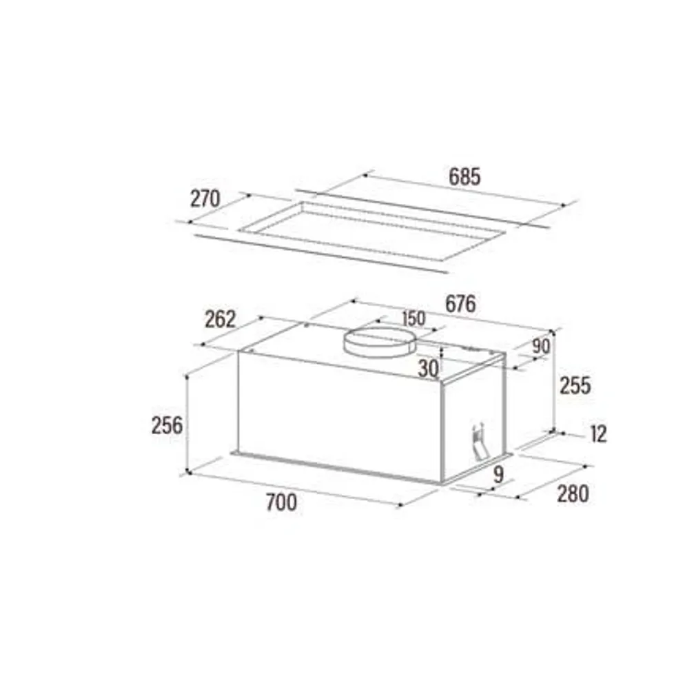 ÕHUPUHASTI CATA GPL 75 X 645M³/H