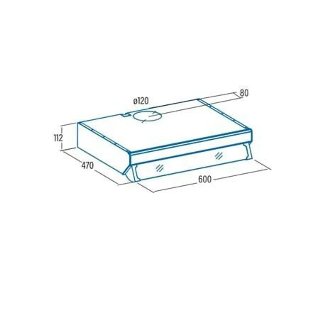 ÕHUPUHASTI CATA F-2060 BK /L 311M³/H