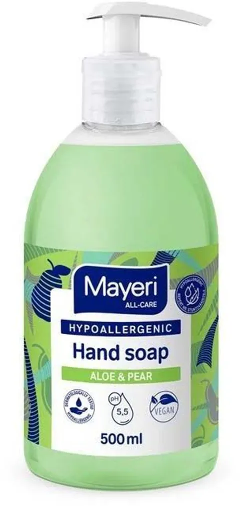VEDELSEEP MAYERI ALOE&PEAR HÜPOALLERGEENNE 500ML