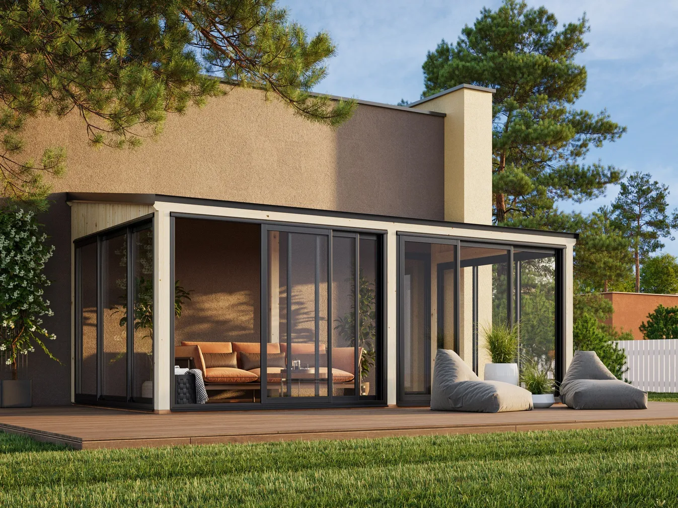 KLAASMAJA PALMAKO LUMI 16,2M² SLIDE