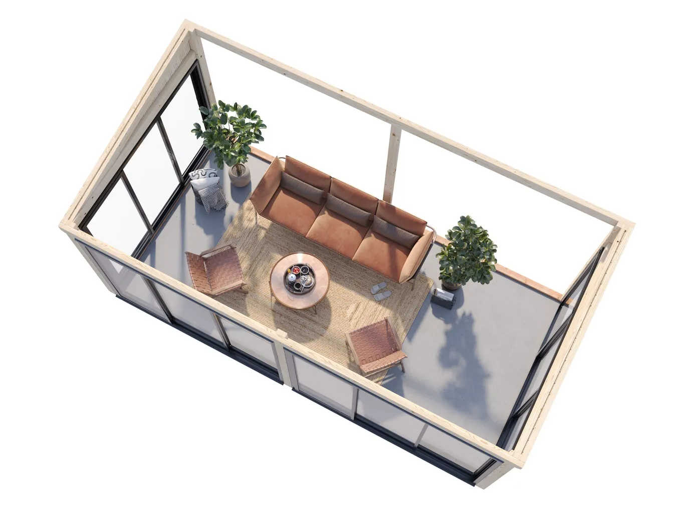 KLAASMAJA PALMAKO LUMI 16,2M² SLIDE