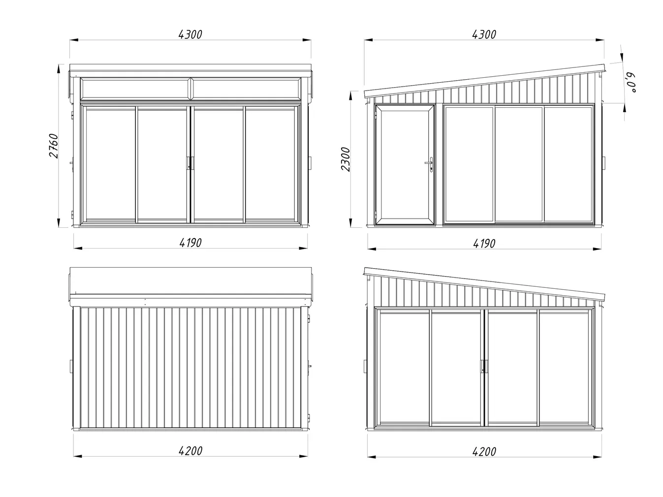 KLAASMAJA PALMAKO SAGA 16,6M² SLIDE PLUS